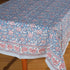 Block Printed Cotton Table Cover - 180 x 130 cms